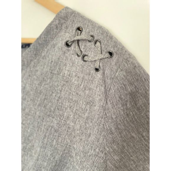 KOI Basics Andi Scrub Top Heather Gray Plus Size 3X New with tag D147 - Picture 9 of 13